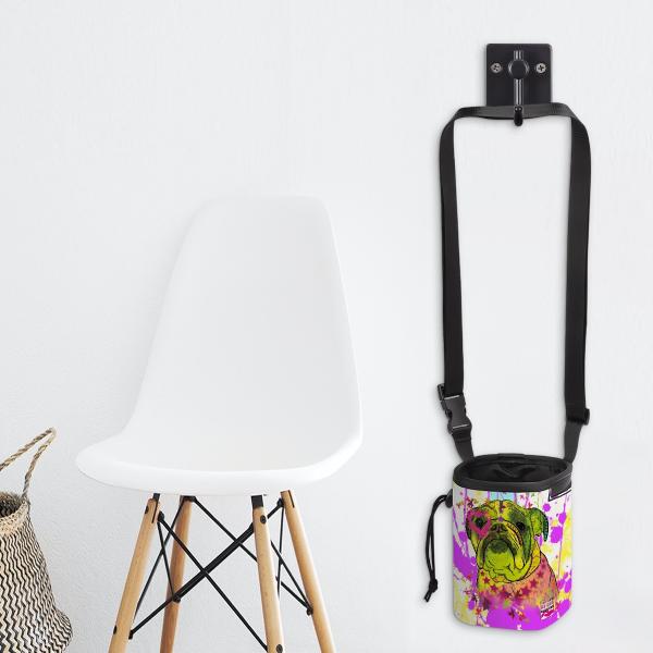 NomNom Bag mit Lieblingsmotiv von RBC - Leckerchenbeutel, Leckerli, Futterbeutel, bunt, Oxfordstoff